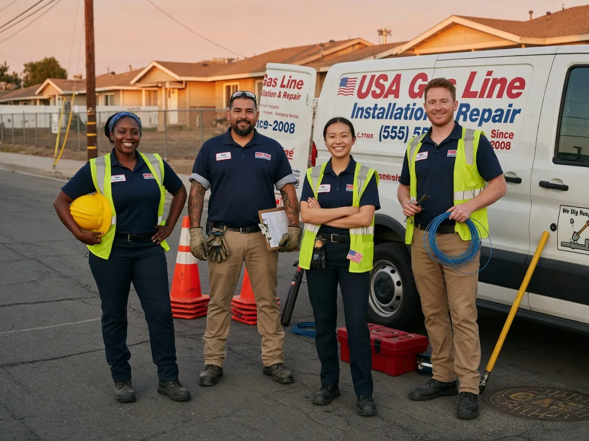 Gas Line Installation company in Monmouth Junction, NJ